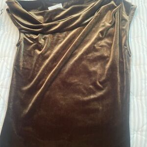 Elegant Green Velvet Top